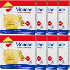 MOUSSE LOWCUCAR ZERO ACUCARES SABOR MARACUJA 25G