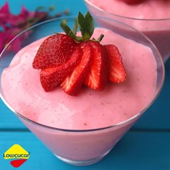 MOUSSE LOWCUCAR ZERO ACUCARES SABOR MORANGO 25G