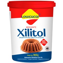 ADOCANTE XILITOL NATURAL EM PÓ LOWCUCAR 300G