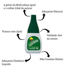 ADOCANTE LOWCUCAR SOSTEVIA LIQUIDO 25ML