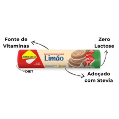 BISCOITO RECHEADO SABOR LIMAO 120G