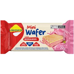 DISPLAY MINI WAFER MORANGO ZERO ACUCAR LOWCUCAR 20