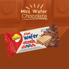 DISPLAY MINI WAFER CHOCOLATE  ZERO ACUCAR LOWCUCAR