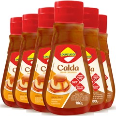 CALDA SABOR CARAMELO ZERO ADICAO DE ACUCARES 180G