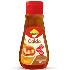 CALDA SABOR CARAMELO ZERO ADICAO DE ACUCARES 180G