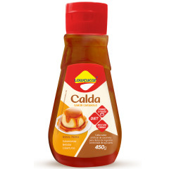 CALDA SABOR CARAMELO ZERO ADICAO DE ACUCARES 450G