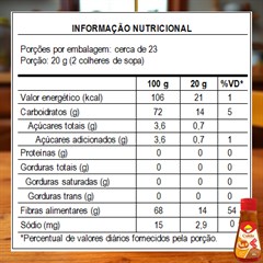 CALDA SABOR CARAMELO ZERO ADICAO DE ACUCARES 450G