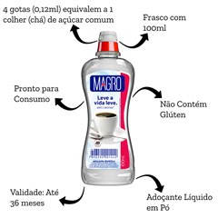 ADOCANTE MAGRO TRADICIONAL LIQUIDO 100ML