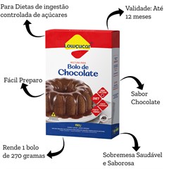 MISTURA PARA BOLO SABOR CHOCOLATE 150G