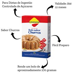 MISTURA PARA BOLO SABOR CHURROS 150G