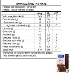 BOLO INTEGRAL COM CACAU 200G