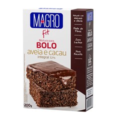 BOLO INTEGRAL COM CACAU 200G