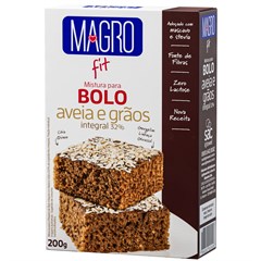 BOLO INTEGRAL AVEIA E GRAOS 200G