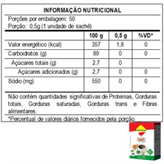 LOWCUCAR PLUS COM STEVIA SACHET CART 50UNX500MG