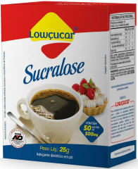 ADOCANTE LOWCUCAR SUCRALOSE SACHET CART 50UNX500MG