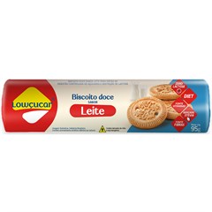 BISCOITO DOCE LEITE LOW ZERO ACUCAR 95G