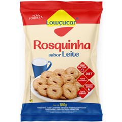 ROSQUINHA LEITE LOW ZERO ACUCAR 150G