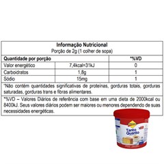 ADOCANTE FORNO E FOGAO LOWCUCAR 400G TANTO QUANTO
