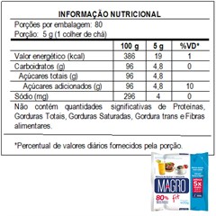 AÇÚCAR MAGRO FIT REFIL 400G