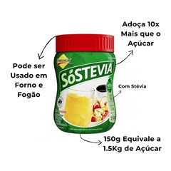 ADOCANTE LOWCUCAR SOSTEVIA POTE 150G