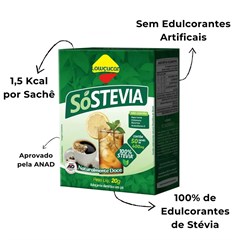 LOWC SOSTEVIA SACHET 50X400MG