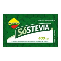 LOWC SOSTEVIA SACHET 50X400MG