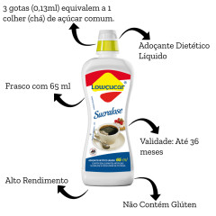ADOCANTE LOWCUCAR SUCRALOSE LIQ 65ML