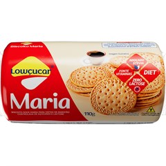BISCOITO MARIA LOW ZERO ACUCARES 110G