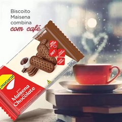 BISCOITO MAISENA CHOCOLATE LOW ZERO ACUCARES 115G