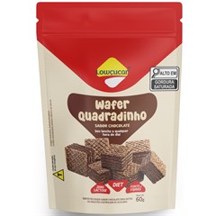 WAFER QUADRADINHO CHOCOLATE LOW 60G