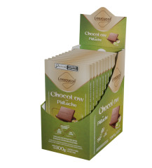 CHOCOLATE C/ PISTACHE LOW CART DISPLAY 10X30G
