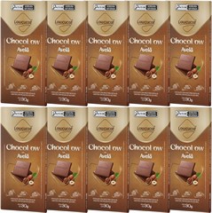 CHOCOLATE C/ AVELA LOW CART DISPLAY 10X30G