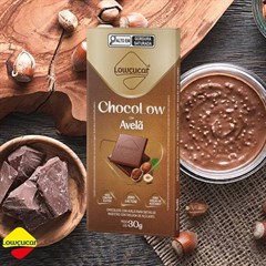 CHOCOLATE C/ AVELA LOW CART DISPLAY 10X30G