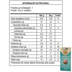 CHOCOLATE AO LEITE ZER LAC LOW CART DISPLAY 10X30G