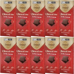CHOCOLATE 70% CACAU CART LOW DISPLAY 10X30G