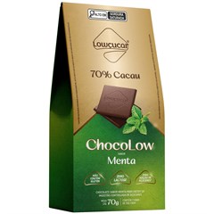 CHOCOLATE 70% MENTA LOW 70G