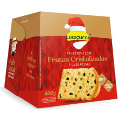 PANETTONE FRUTAS ZERO ACUCAR LOWCUCAR 400G