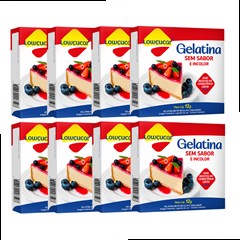 GELATINA EM PO NEUTRA E INCOLOR 12G
