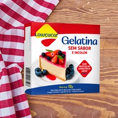 GELATINA EM PO NEUTRA E INCOLOR 12G