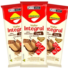 WAFER INTEGRAL LOW ZERO CHOCOLATE DARK 90G