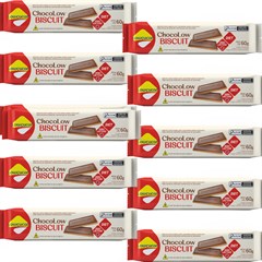 BISCOITO LEITE LOW ZERO C/BARRA SABOR CHOC 60G