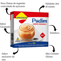 PO P/ PREP. PUDIM CARAMELO 25G