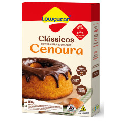 PO P/ PREPARO BOLO ZERO ACUCAR CENOURA 150G