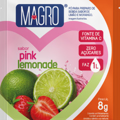 DISPLAY REFRESCO MAGRO DIET PINK LEMONADE 15X8G